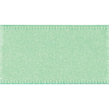 Berisfords Ribbon Double Faced Satin Ribbon: Mint Green: 15mm wide. Price per metre.  - The Sewing Studio for sale UK - The Sewing Studio