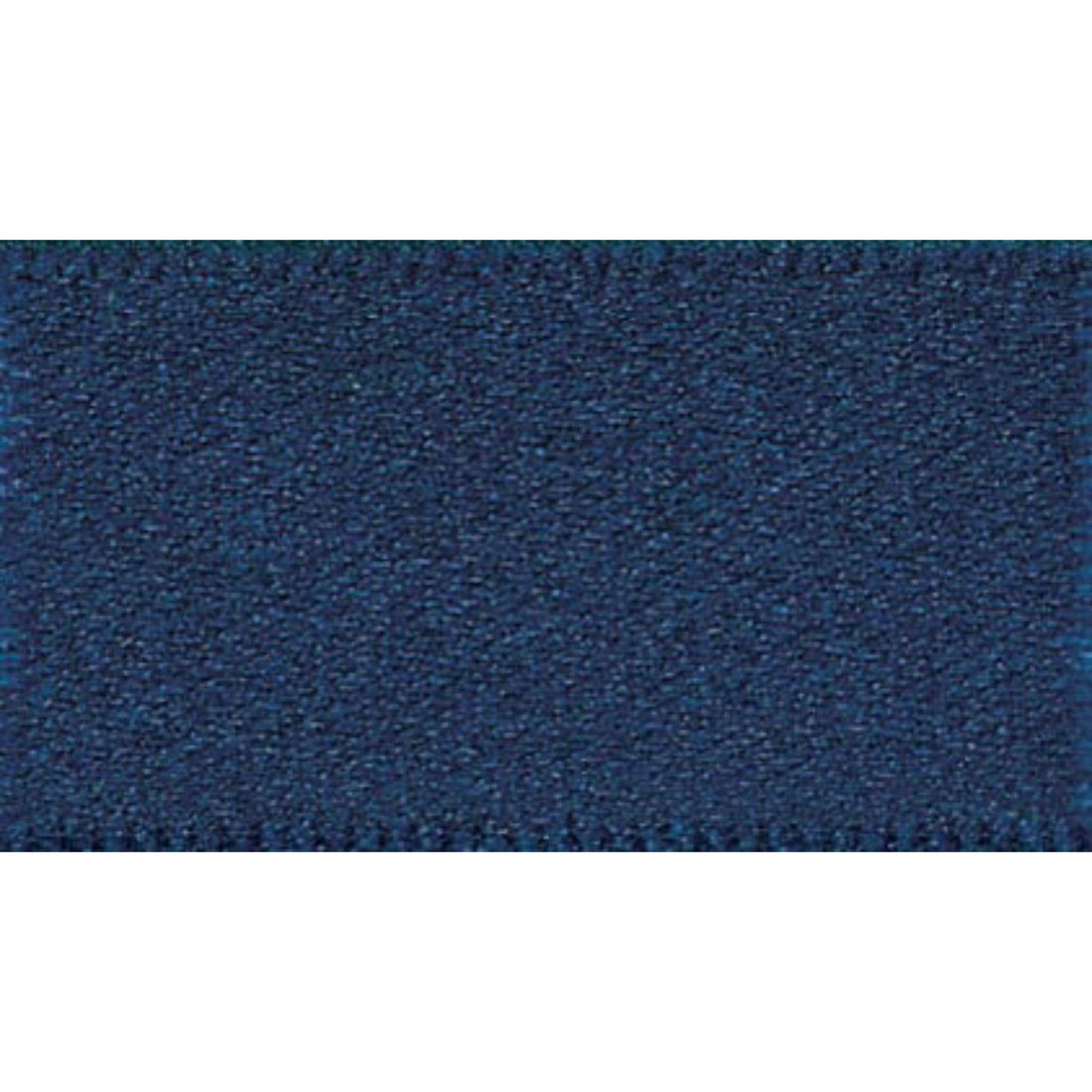 Berisfords Ribbon Double Faced Satin Ribbon: Navy Blue: 15mm wide. Price per metre.  - The Sewing Studio