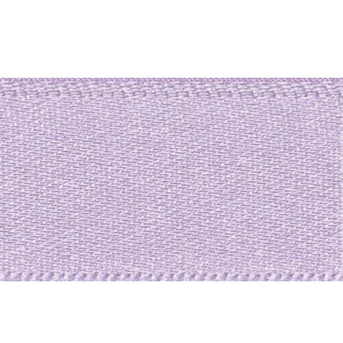 Berisfords Ribbon Double Faced Satin Ribbon Orchid Purple: 10mm wide. Price per metre.  - The Sewing Studio