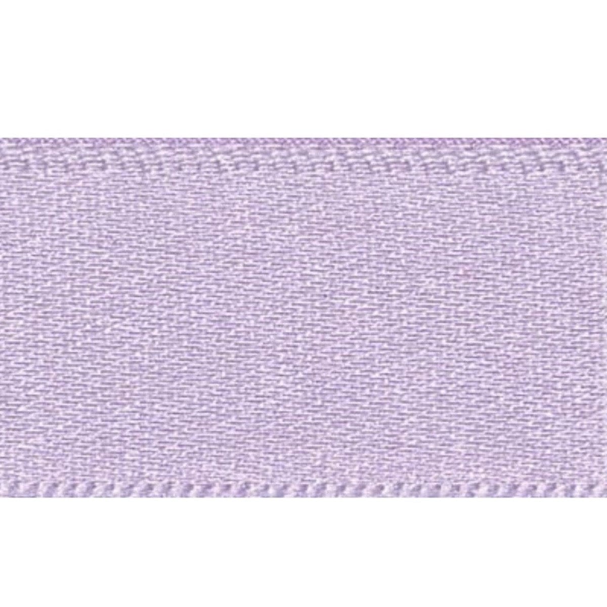 Berisfords Ribbon Double Faced Satin Ribbon Orchid Purple: 15mm wide. Price per metre.  - The Sewing Studio