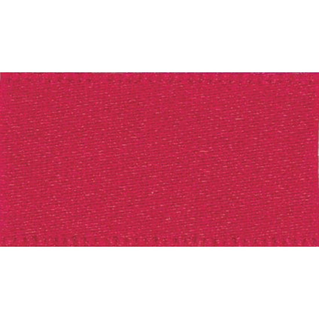 Berisfords Ribbon Double Faced Satin Ribbon: Red: 15mm Wide. Price per metre.  - The Sewing Studio