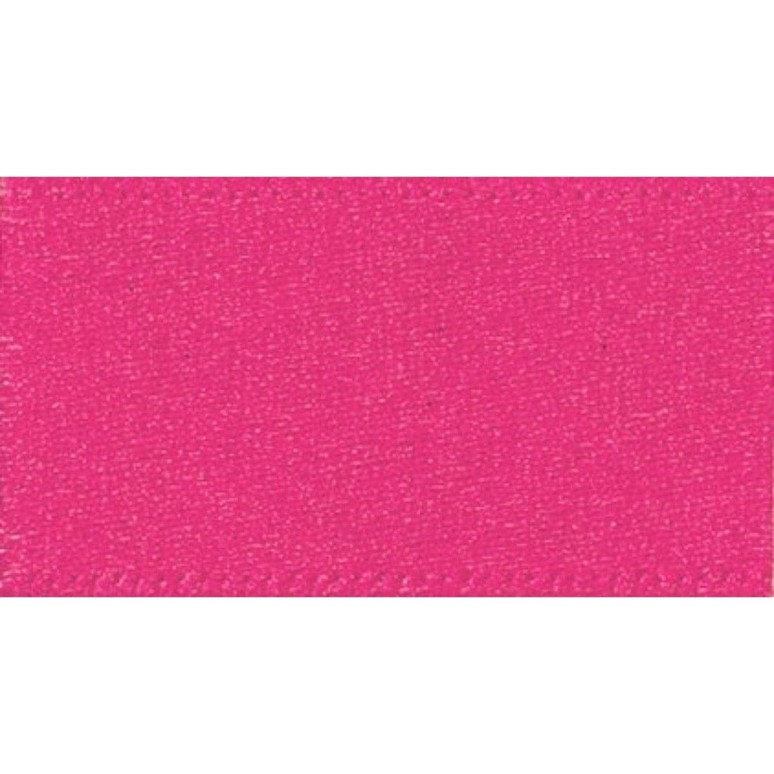 Berisfords Ribbon Double Faced Satin Ribbon Shocking Pink: 3mm wide. Price per metre.  - The Sewing Studio