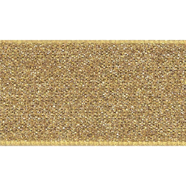 Berisfords Ribbon Lamé Ribbon: Gold: 3mm wide. Price per metre  - The Sewing Studio for sale UK - The Sewing Studio