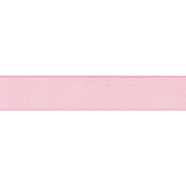 Berisfords Ribbon Super Sheer Ribbon: 10mm: Pink. Price per metre.  - The Sewing Studio for sale UK - The Sewing Studio