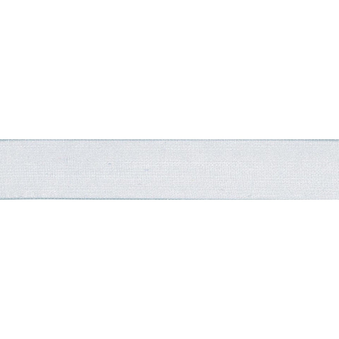 Berisfords Ribbon Super Sheer Ribbon: 10mm: Silver Grey. Price per metre.  - The Sewing Studio