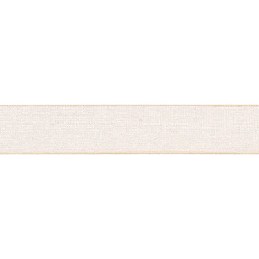 Berisfords Ribbon Super Sheer Ribbon: 15mm: Cream. Price per metre.  - The Sewing Studio for sale UK - The Sewing Studio