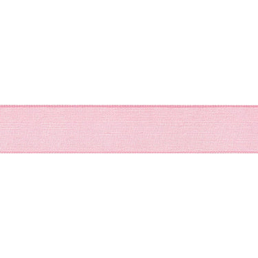 Berisfords Ribbon Super Sheer Ribbon: 15mm: Pink. Price per metre.  - The Sewing Studio for sale UK - The Sewing Studio