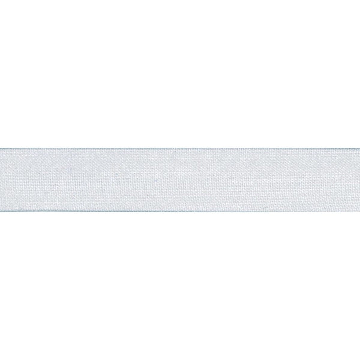 Berisfords Ribbon Super Sheer Ribbon: 15mm: Silver Grey. Price per metre.  - The Sewing Studio