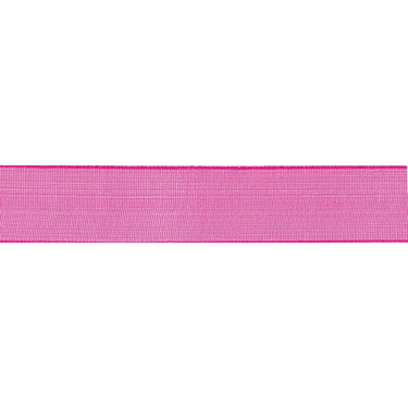 Berisfords Ribbon Super Sheer Ribbon: 25mm: Shocking Pink. Price per metre.  - The Sewing Studio for sale UK - The Sewing Studio