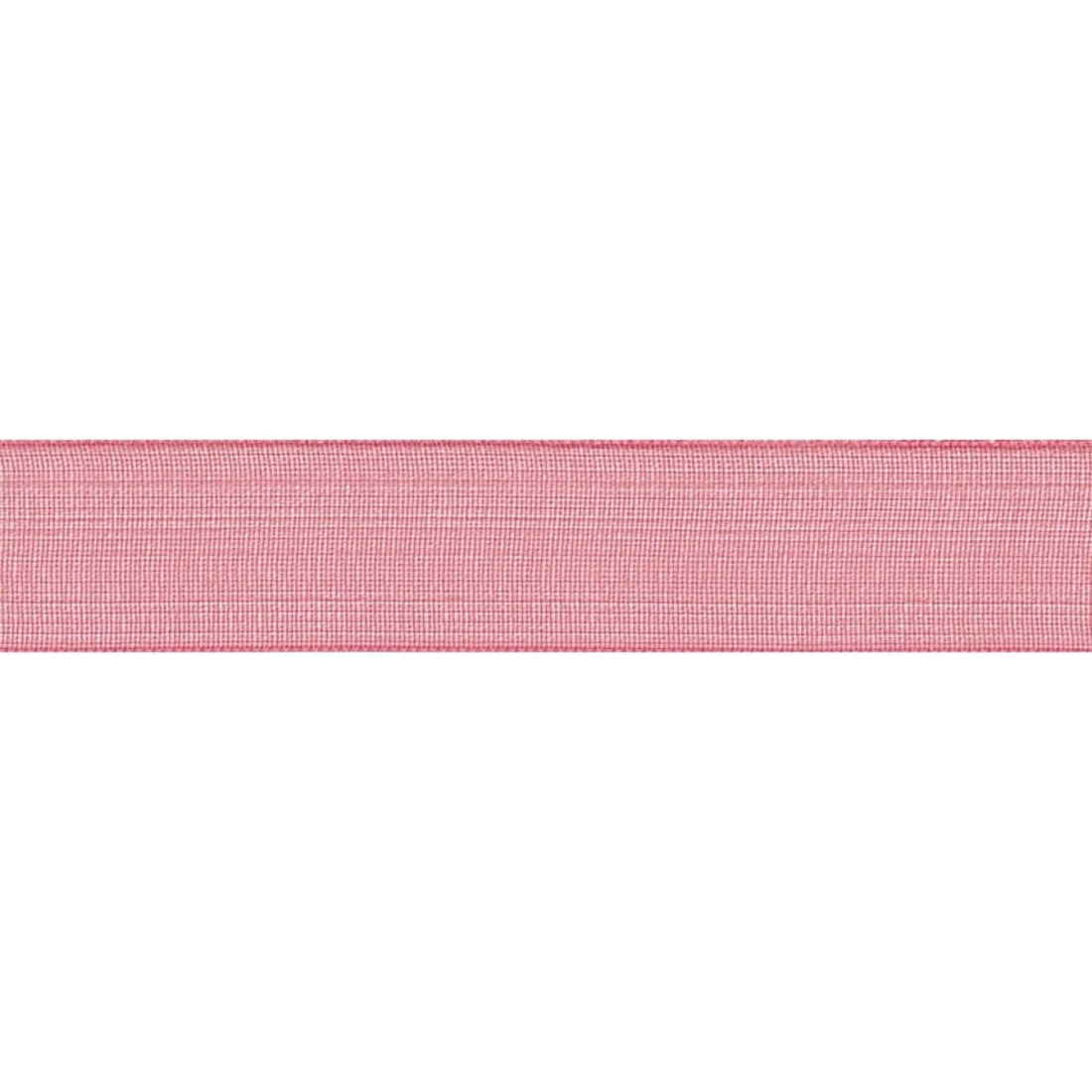 Berisfords Ribbon Super Sheer Ribbon: 25mm wide: Dusky Pink. Price per metre.  - The Sewing Studio