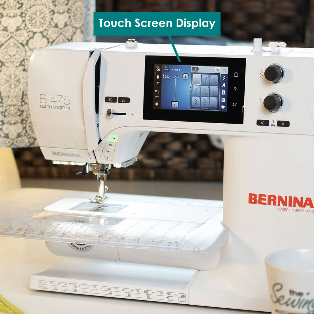 Bernina Sewing Machines Bernina 475 QE Sewing Machine  - The Sewing Studio