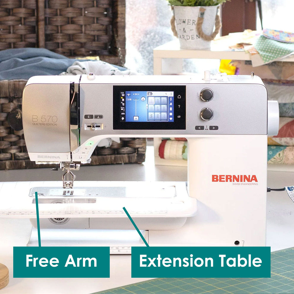 Bernina Sewing Machines Bernina 570 QE Sewing Machine  - The Sewing Studio