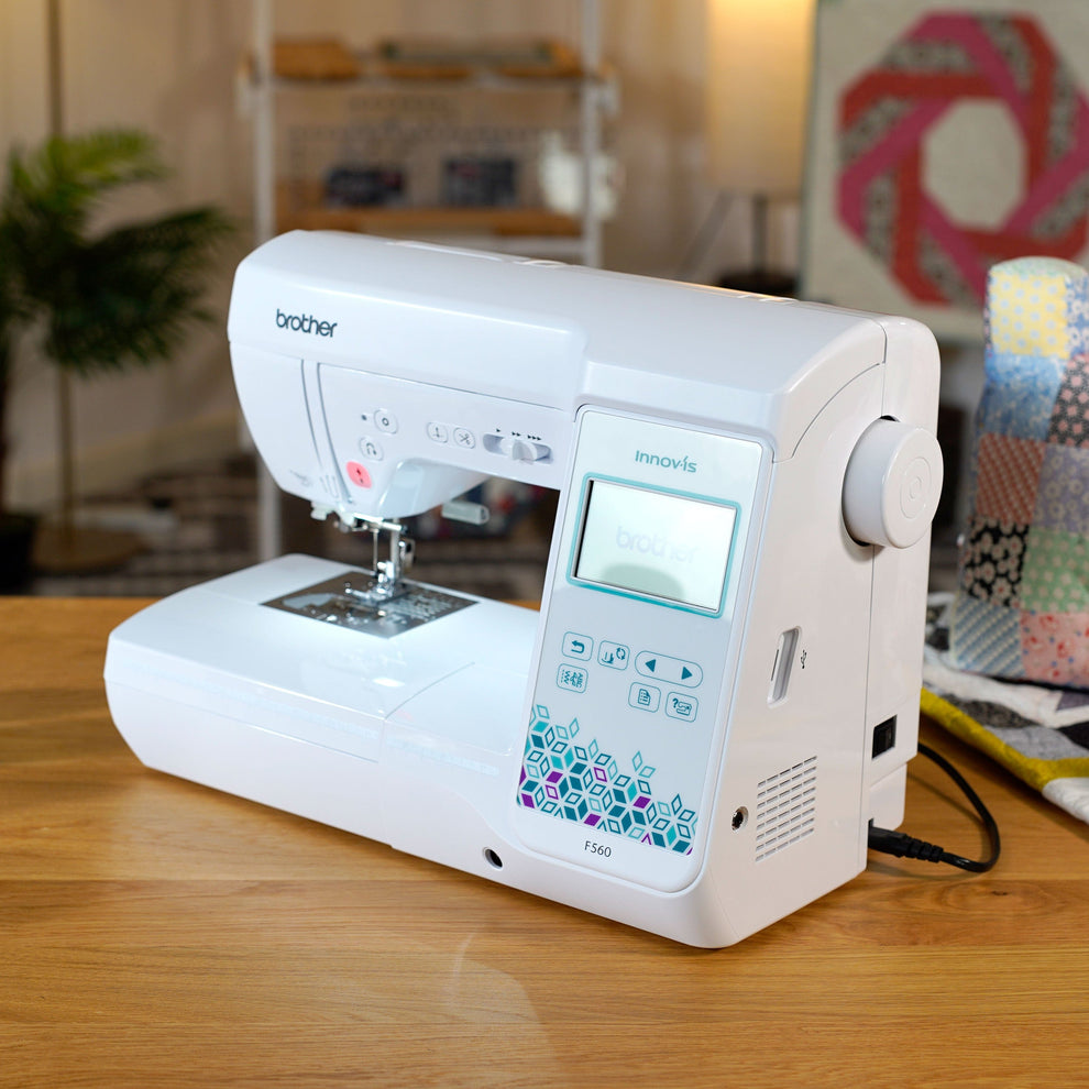 Brother Sewing Machines Brother Innov-is F560 Sewing Machine - Free Creative quilt kit worth £158.99  - The Sewing Studio