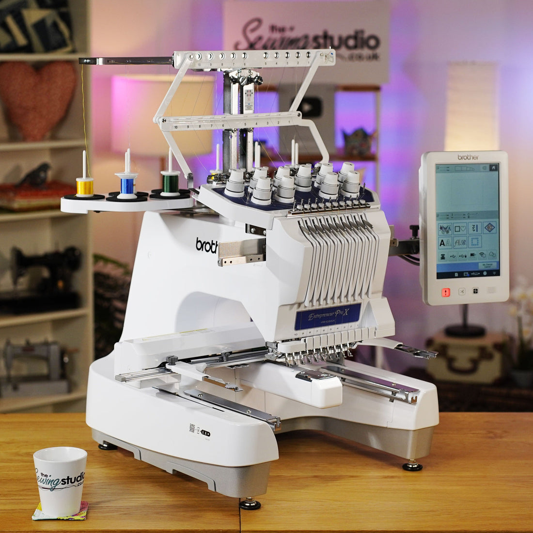 Brother Sewing Machines Brother PR1055X Embroidery Machine  - The Sewing Studio