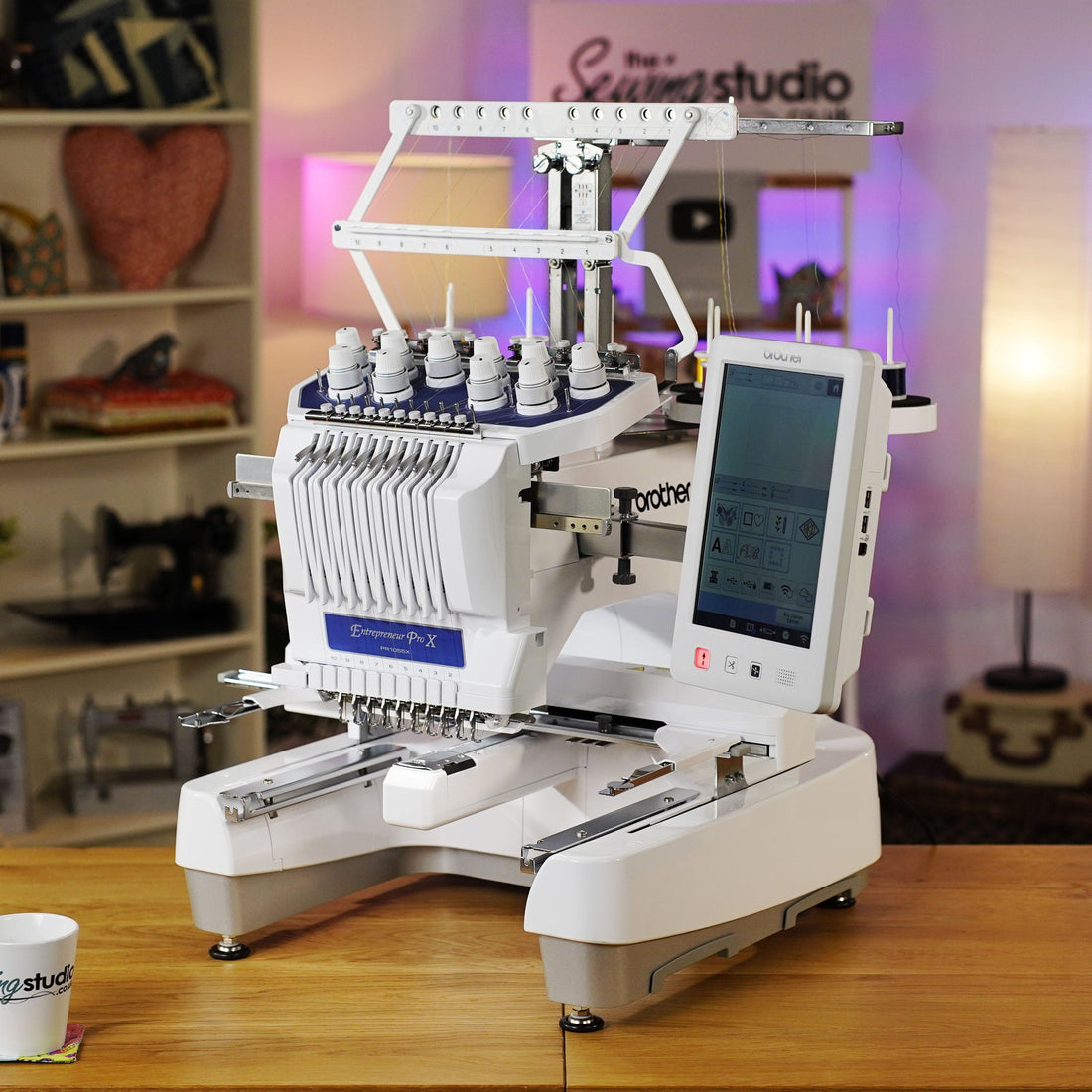 Brother Sewing Machines Brother PR1055X Embroidery Machine  - The Sewing Studio