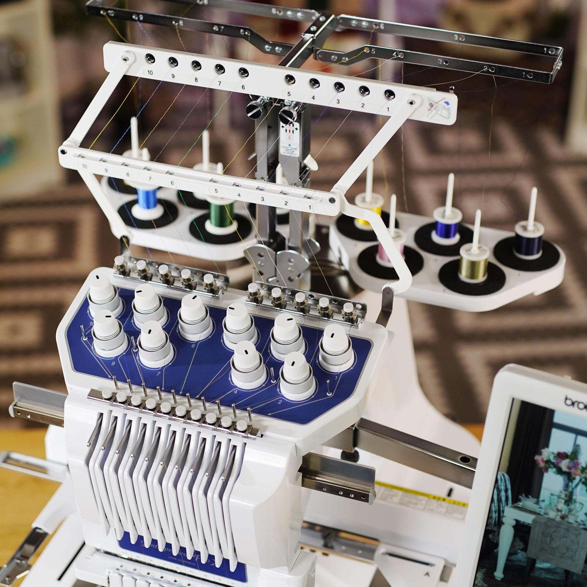 Brother Sewing Machines Brother PR1055X Embroidery Machine  - The Sewing Studio