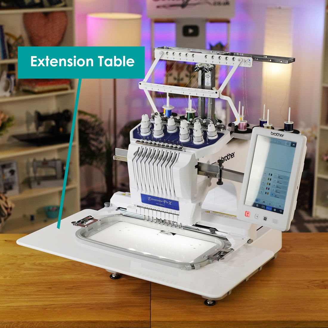 Brother Sewing Machines Brother PR1055X Embroidery Machine  - The Sewing Studio