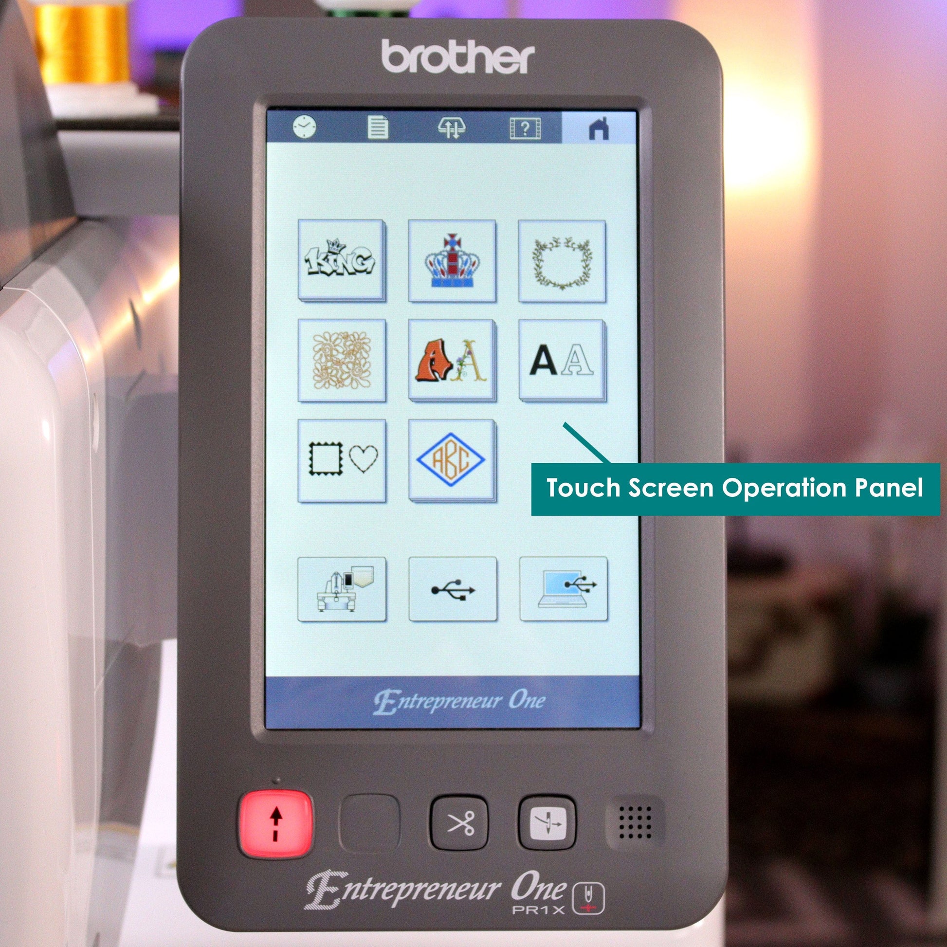 Brother Sewing Machines Brother PR1X Embroidery Machine EX-DISPLAY  - The Sewing Studio