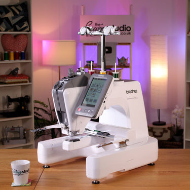 Brother Sewing Machines Brother PR1X Embroidery Machine EX-DISPLAY  - The Sewing Studio for sale UK - The Sewing Studio