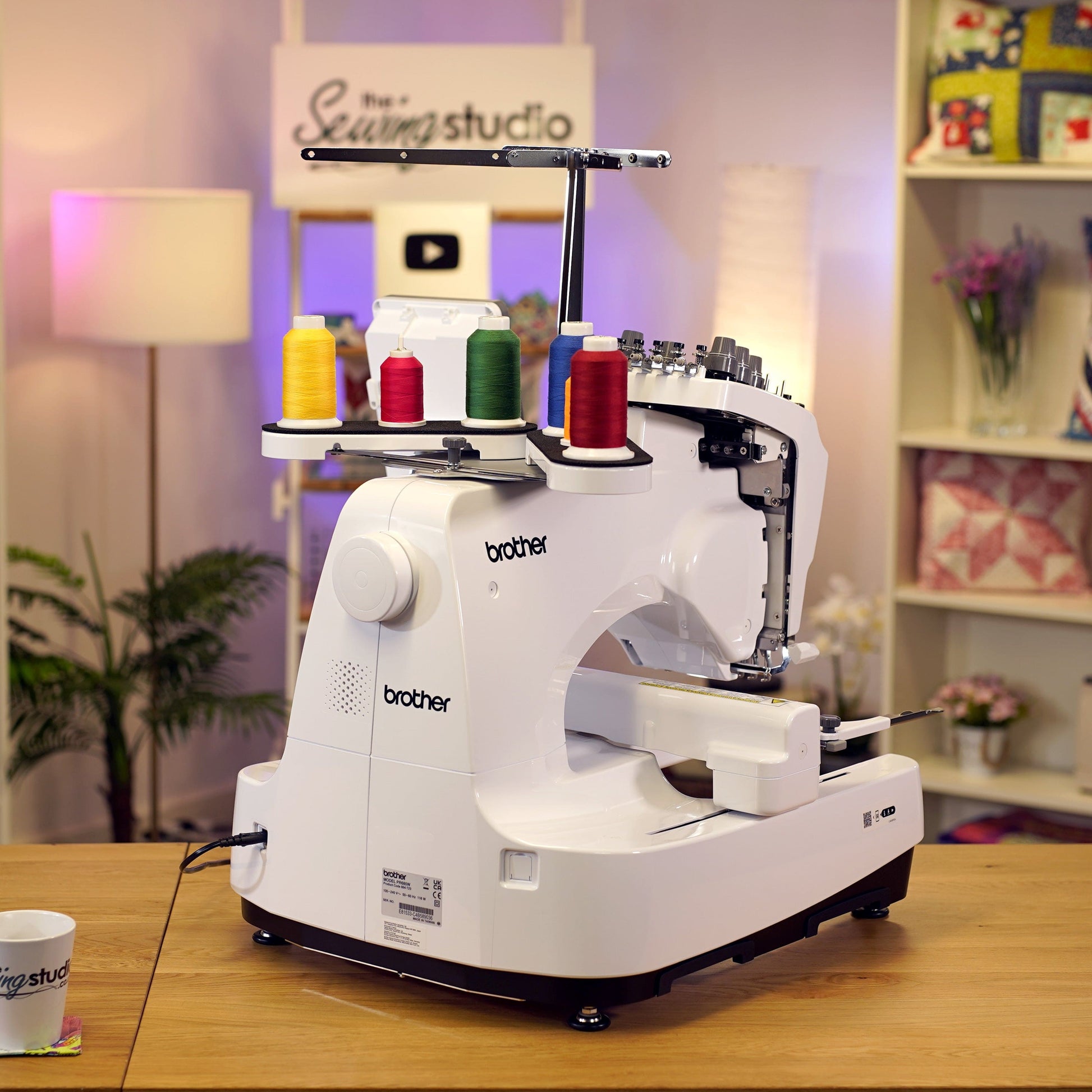 Brother Sewing Machines Brother PR680W Embroidery Machine  - The Sewing Studio