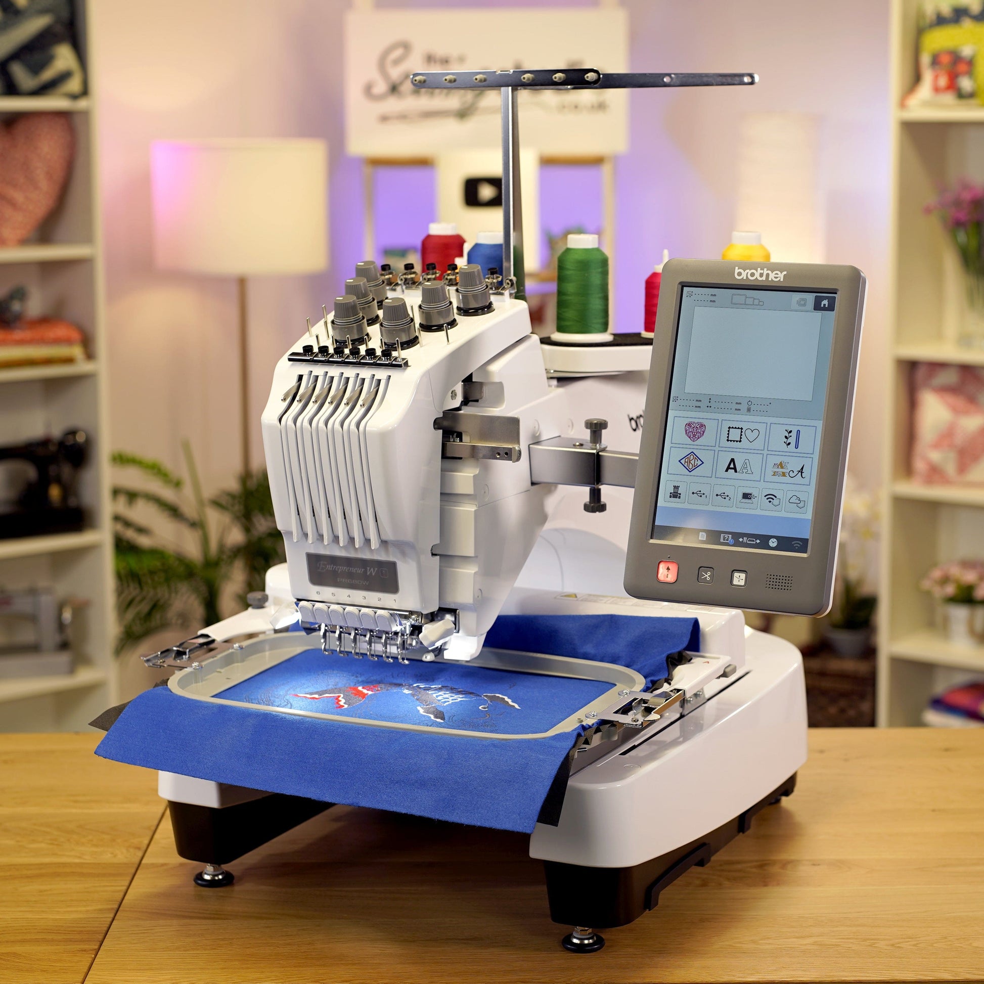 Brother Sewing Machines Brother PR680W Embroidery Machine  - The Sewing Studio