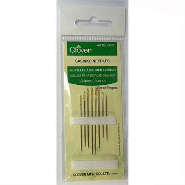 Clover Needles Clover Hand Sewing Needles: Sashiko: Pack of 8 (4 sizes)  - The Sewing Studio for sale UK - The Sewing Studio