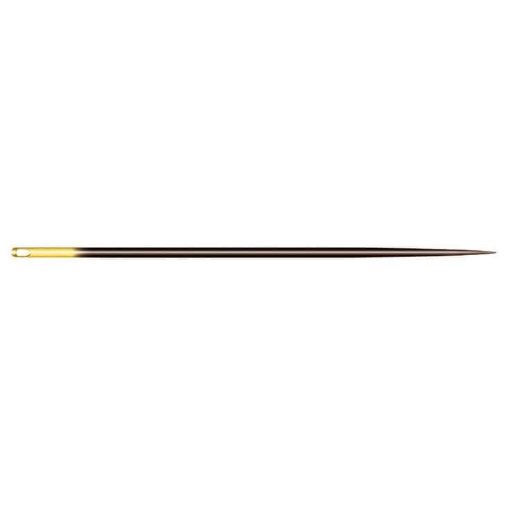 Clover Needles Hand Sewing Needles: Clover Black Gold: Quilting Between: Size 12  - The Sewing Studio