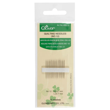 Clover Needles Hand Sewing Needles: Quilting Needles: Pack of 15  - The Sewing Studio for sale UK - The Sewing Studio