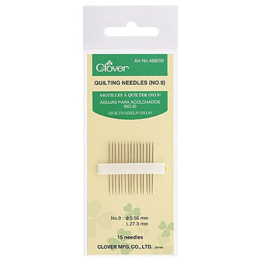 Clover Needles Hand Sewing Needles: Quilting Needles : Pack of 15  - The Sewing Studio for sale UK - The Sewing Studio