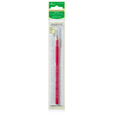 Clover Pens Pencils Markers Iron-On Transfer Pencil Red  - The Sewing Studio for sale UK - The Sewing Studio