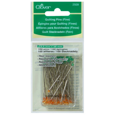 Clover Pins Clover Quilting Pins: Fine: 100 Pieces  - The Sewing Studio for sale UK - The Sewing Studio