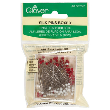 Clover Pins Clover Silk Pins: 100 Pieces  - The Sewing Studio for sale UK - The Sewing Studio