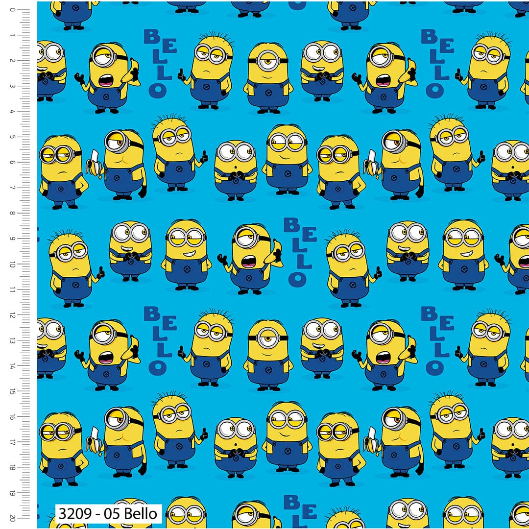 Craft Cotton Co Fabric Craft Cotton Co Minion  - The Sewing Studio