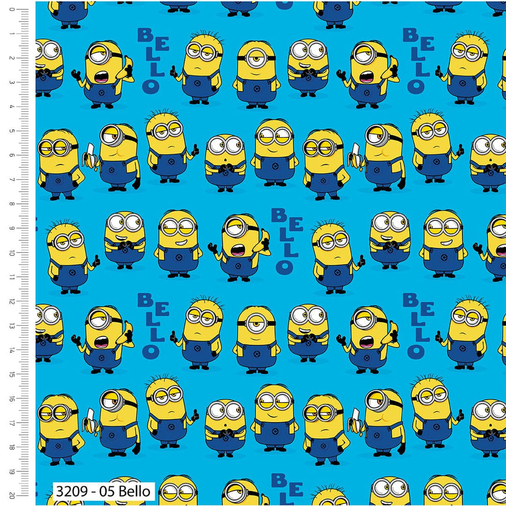 Craft Cotton Co Fabric Craft Cotton Co Minion  - The Sewing Studio