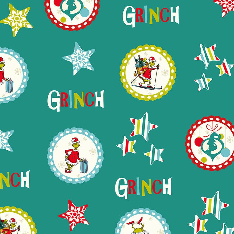 Craft Cotton Co Fabric Craft Cotton Co Grinch  - The Sewing Studio