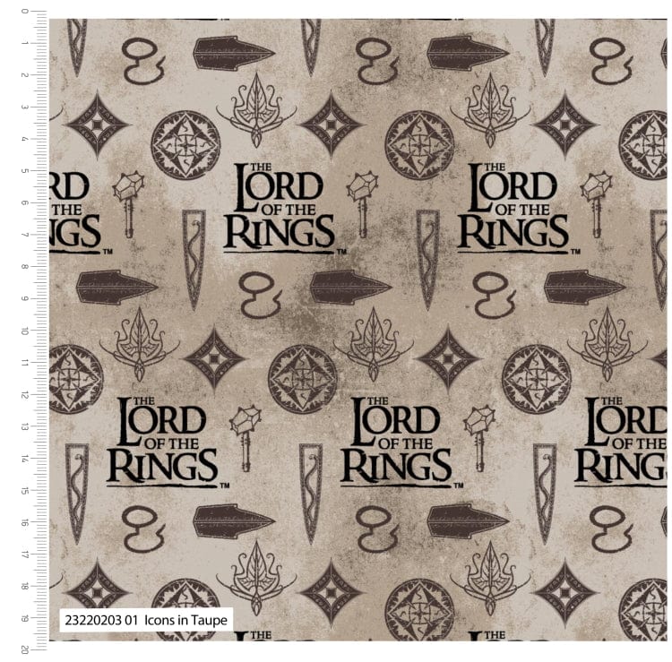 Craft Cotton Co Fabric Craft Cotton Co Lord of the Rings  - The Sewing Studio