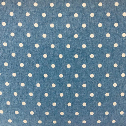 Craft Cotton Co Fabric Craft Cotton Co Chambray Printed Cotton Fabric  - The Sewing Studio