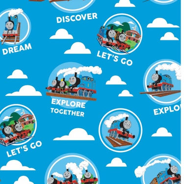 Craft Cotton Co Fabric Thomas The Tank Engine And Friends Fabrics  - The Sewing Studio for sale UK - The Sewing Studio