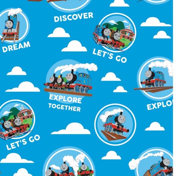 Craft Cotton Co Fabric Thomas The Tank Engine And Friends Fabrics  - The Sewing Studio