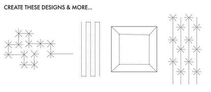 Creative Grids Rulers Stencils Templates Creative Grids Machine Quilting Tool: Sid By Angela Walters  - The Sewing Studio