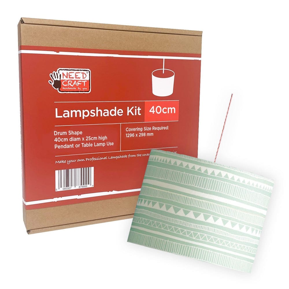 Dannells Lampshade Kits Lampshade Making Kit 40cm Drum  - The Sewing Studio