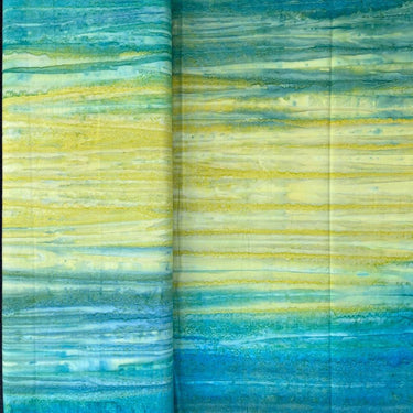 EQS Fabric Batik Landscape Fabric Sand And Sea WTD02  - The Sewing Studio for sale UK - The Sewing Studio