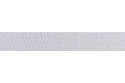 Essential Trimmings Bias Binding Seam Binding: 2.5m x 25mm: White  - The Sewing Studio