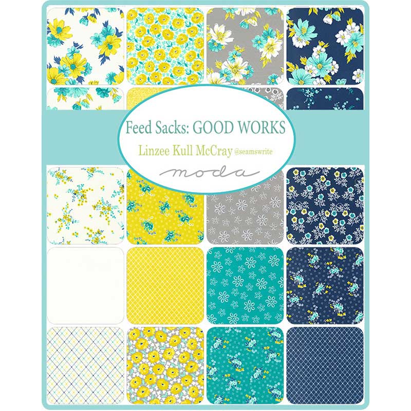 Moda Feed Sacks Good Works Layer Cake 23350LC Swatch Image