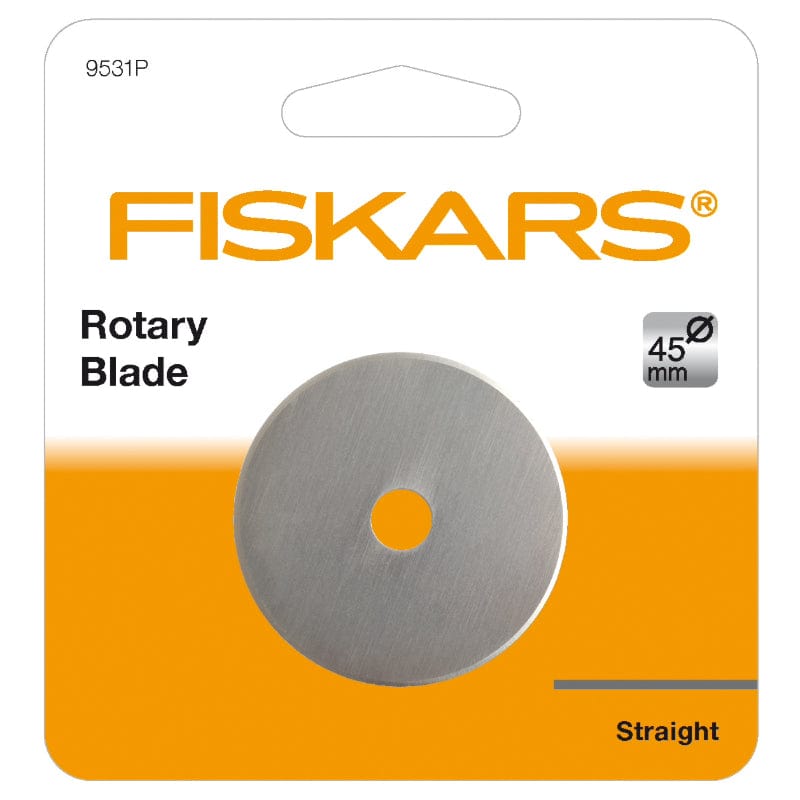 Fiskars Rotary Cutters 45mm Fiskars Replacement Straight Rotary Cutter Blade  - The Sewing Studio