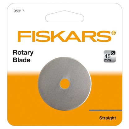 Fiskars Rotary Cutters 45mm Fiskars Replacement Straight Rotary Cutter Blade  - The Sewing Studio