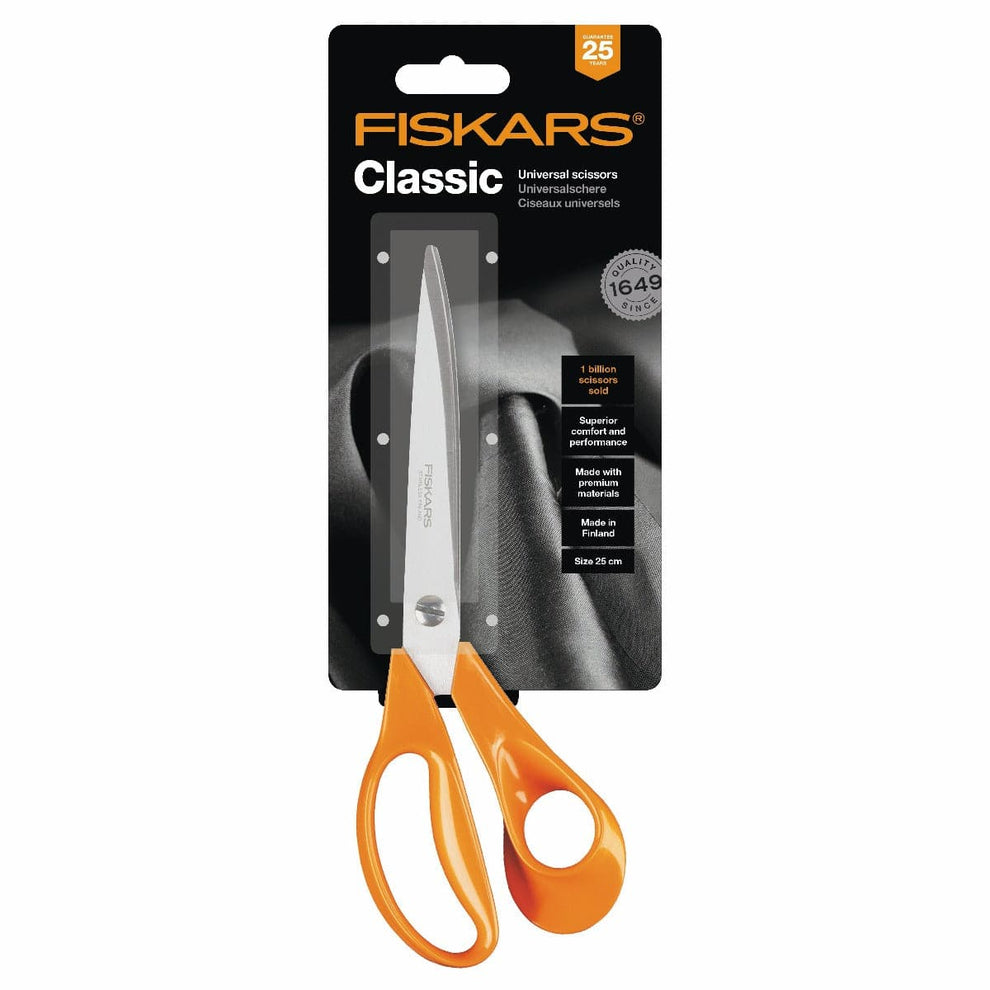 Fiskars Scissors Fiskars Classic Right Handed Dressmaking Scissors  - The Sewing Studio