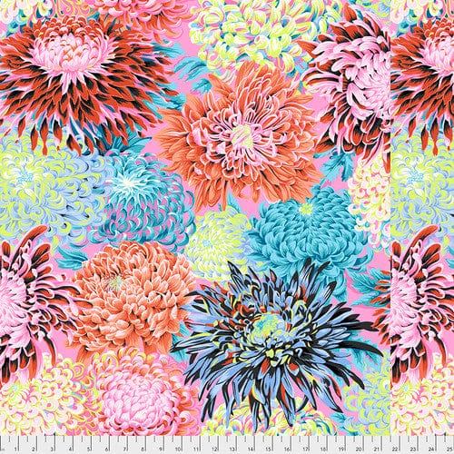 Freespirit Fabric Freespirit Kaffe Fassett Japanese Chrysanthemum  - The Sewing Studio