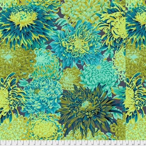 Freespirit Fabric Freespirit Kaffe Fassett Japanese Chrysanthemum  - The Sewing Studio