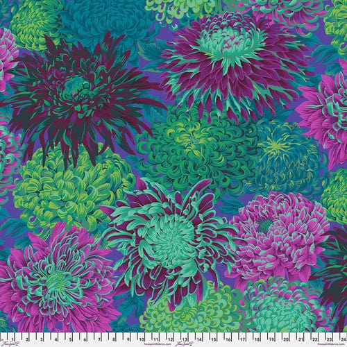 Freespirit Fabric Freespirit Kaffe Fassett Japanese Chrysanthemum  - The Sewing Studio